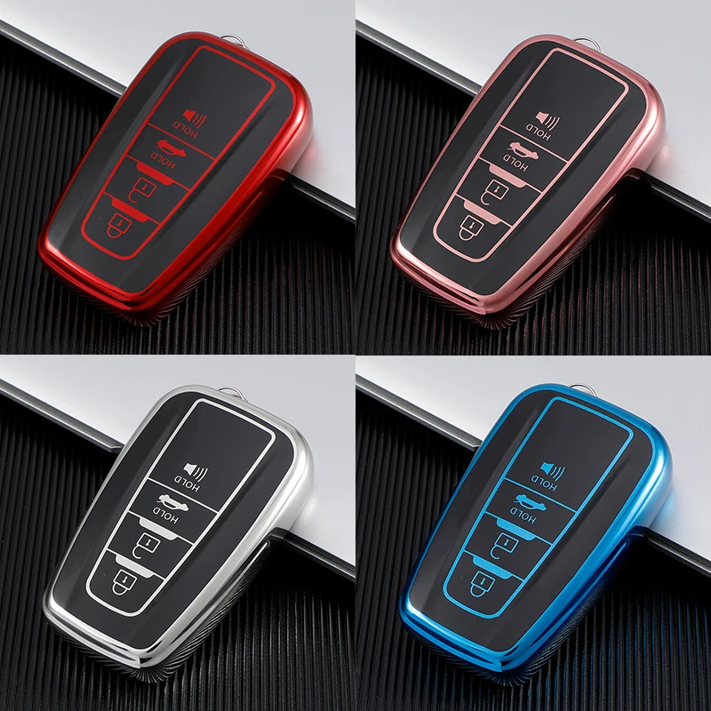 Чехол для автомобильного ключа Zeratul чехол ключей Toyota Prius Camry Corolla C-HR CHR RAV4 Prado Izoa levoa