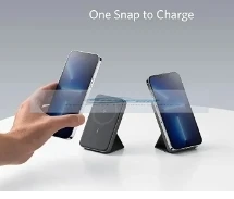 Anker MagGo складной портативный 5000 мАч магнитный беспроводной внешний аккумулятор