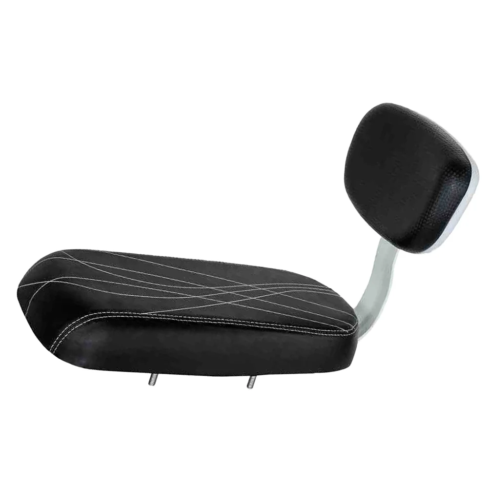 

Back Seat MTB Sponge Cushion Bike Rear Seat Children Back Rest Seat Bike Accessory (Black)
