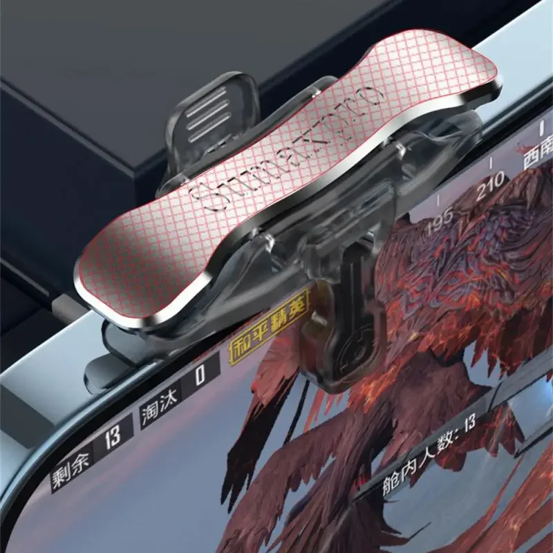 Триггер для мобильных игр PUBG Phone Gaming 6 Finger Trigger Sensitive Shoot Game L1 R1 Aim Keys