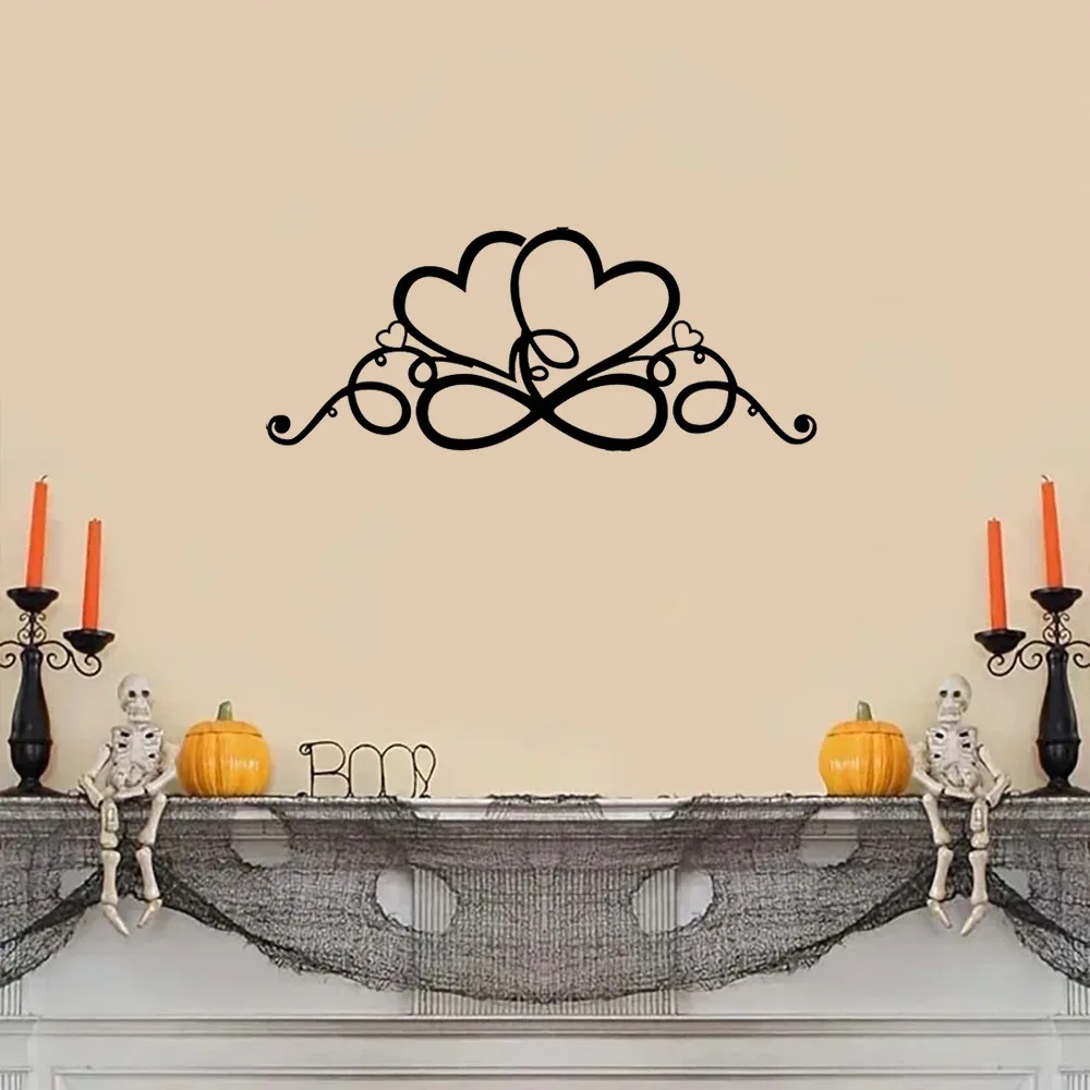 Железная Двойная Подвеска В Виде Бабочки И Любви Украшение На Стену Идеальный