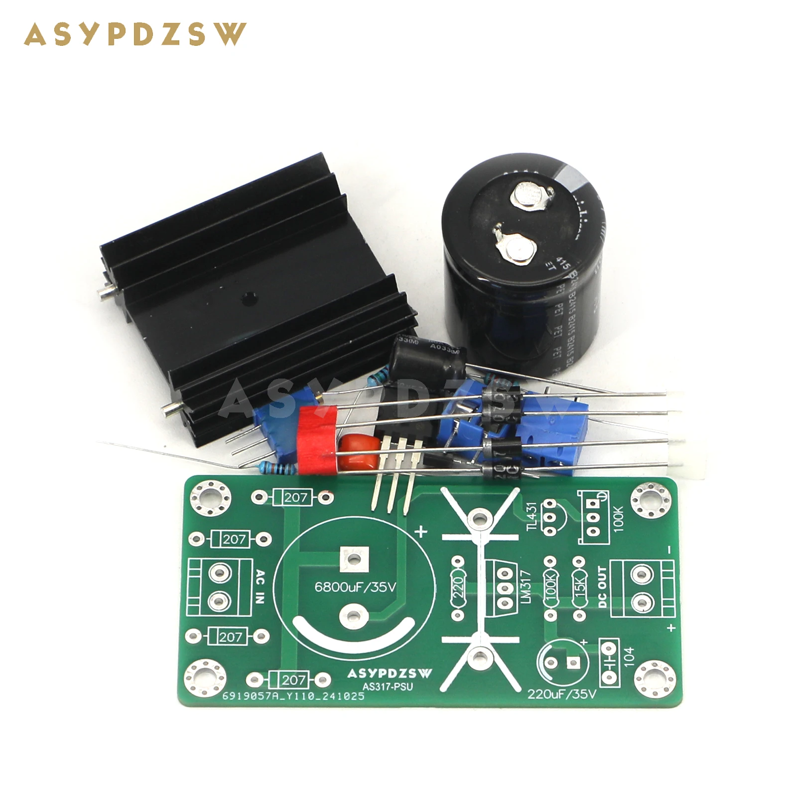 

ASYPDZSW AS317 MINI Линейный регулируемый источник питания