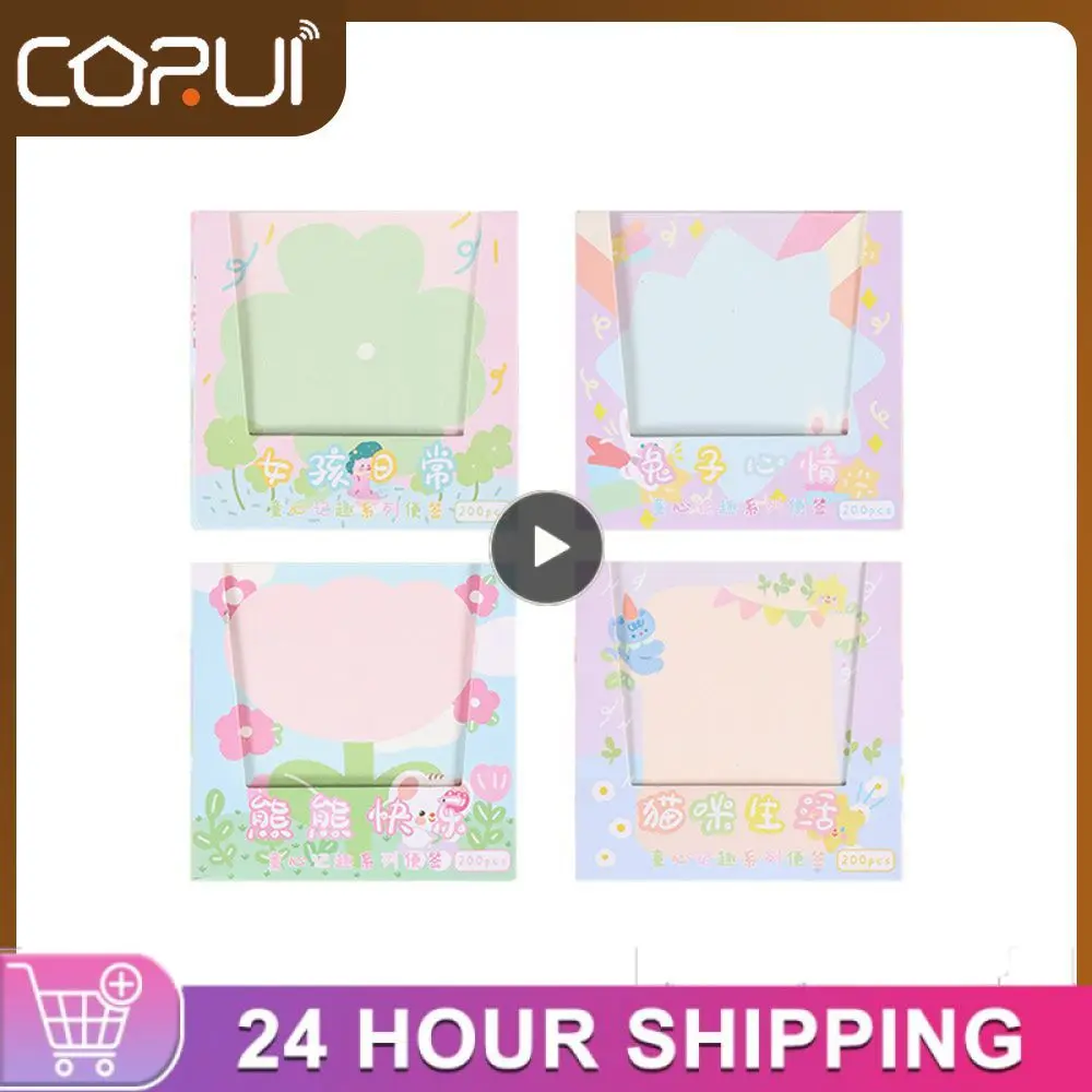 

Rich And Colorful Notebook Perfect Gift Lovely High Quality Adhesive Learning Accessories Unique Gift For Kids Need