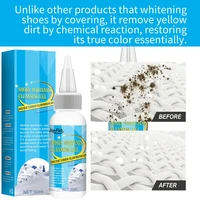 30ml shoes whitening cleansing gel shoes cleaner kit removes shoe washing machine dirt and yellow from shoes cleaning foam