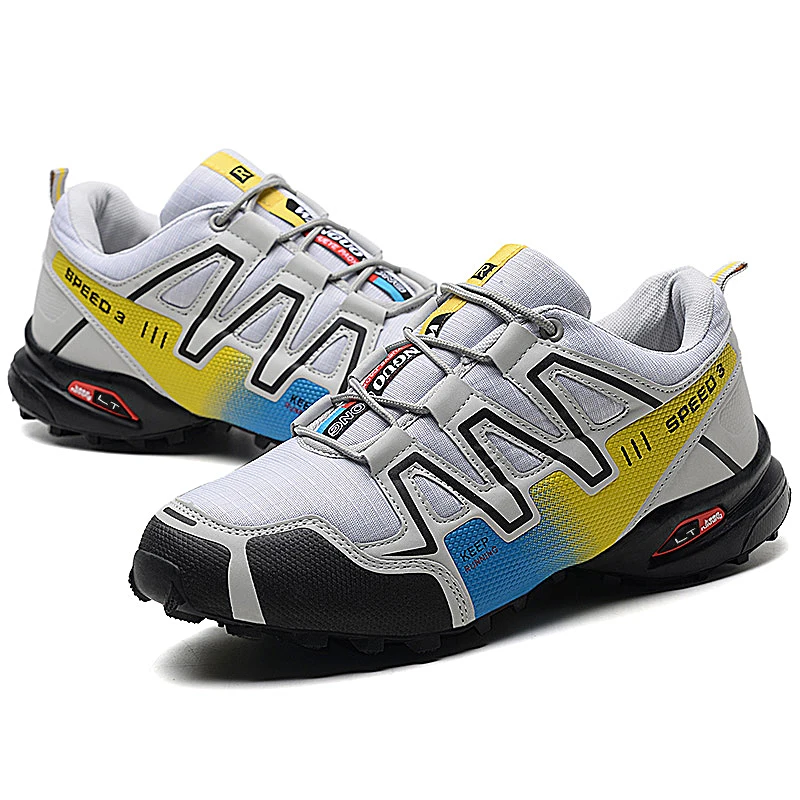 

Hiking Shoes Men Mesh Breathable Hiking Travel Shoes Outdoor Woodland Cross-Country Shoes Mountain Cycling Sports Shoes