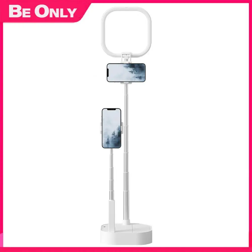 

Selfie Fill Light Lamp Smartphone Mount Aluminium Remote Control Phone Holder Stand Portable Desktop Phone Stand