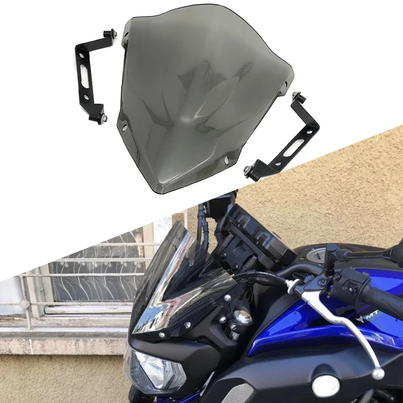 

Ветровое стекло MT07 для YAMAHA MT-07 FZ-07 2018 2019 2020 аксессуары для мотоциклов ветровые дефлекторы FZ07 MT FZ 07