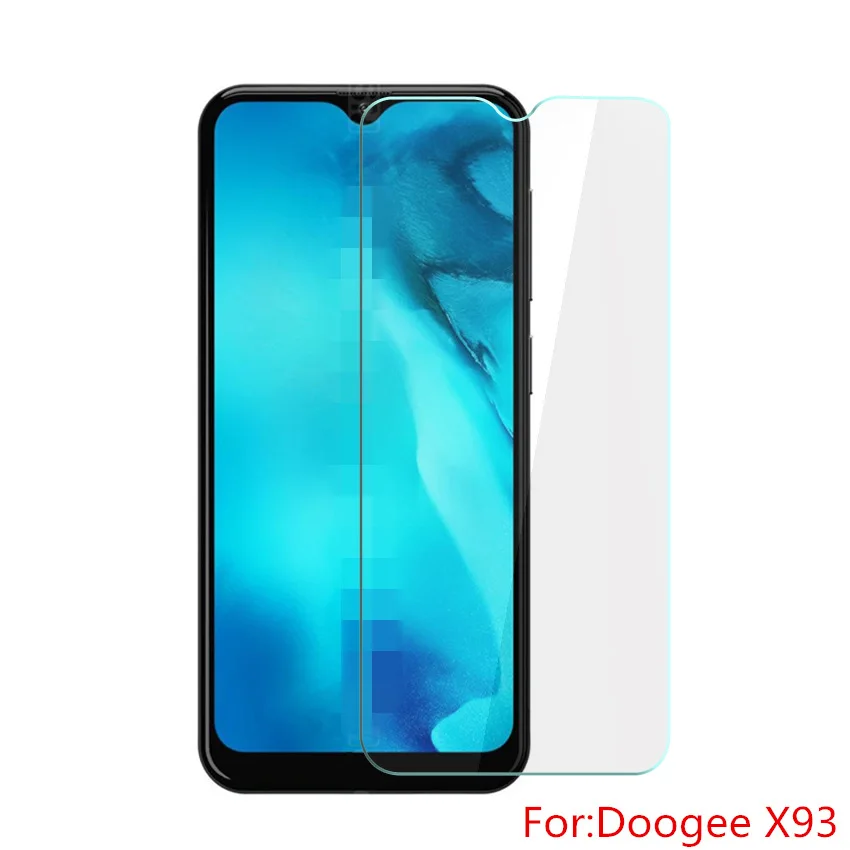 

2PCS Tempered Glass For Doogee X93 Anti-scratch Screen Protector 2.5D 9H Film Glass for Doogee X 93