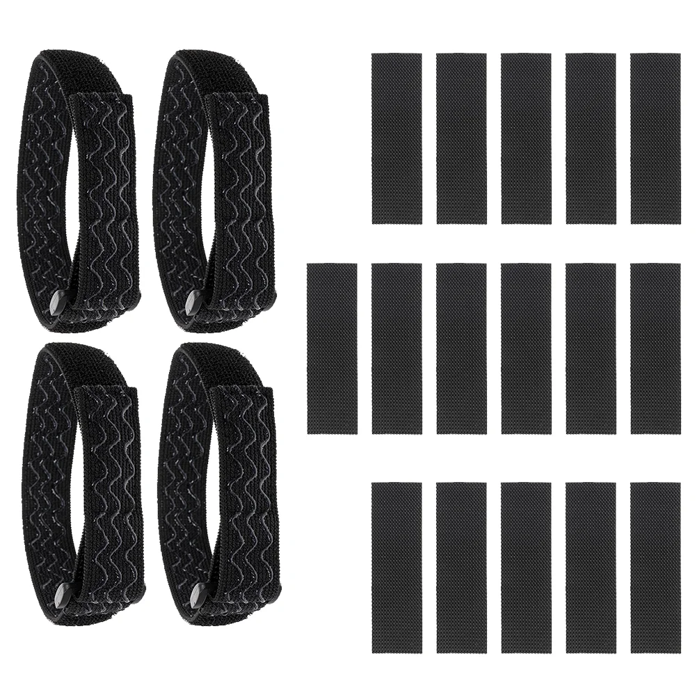 

2 Sets of Elastic High Boots Straps for Fixing Over-knee Boot Elastic Cords