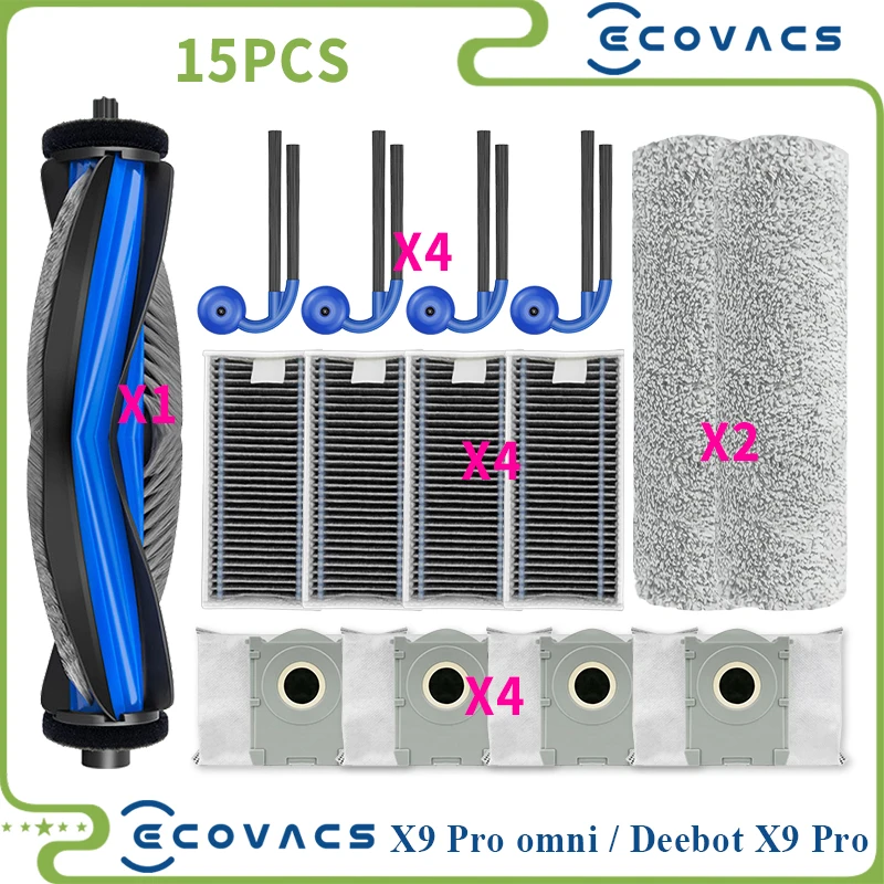 

Запасные части для ECOVACS X9 PRO OMNI/Deebot X9 Pro