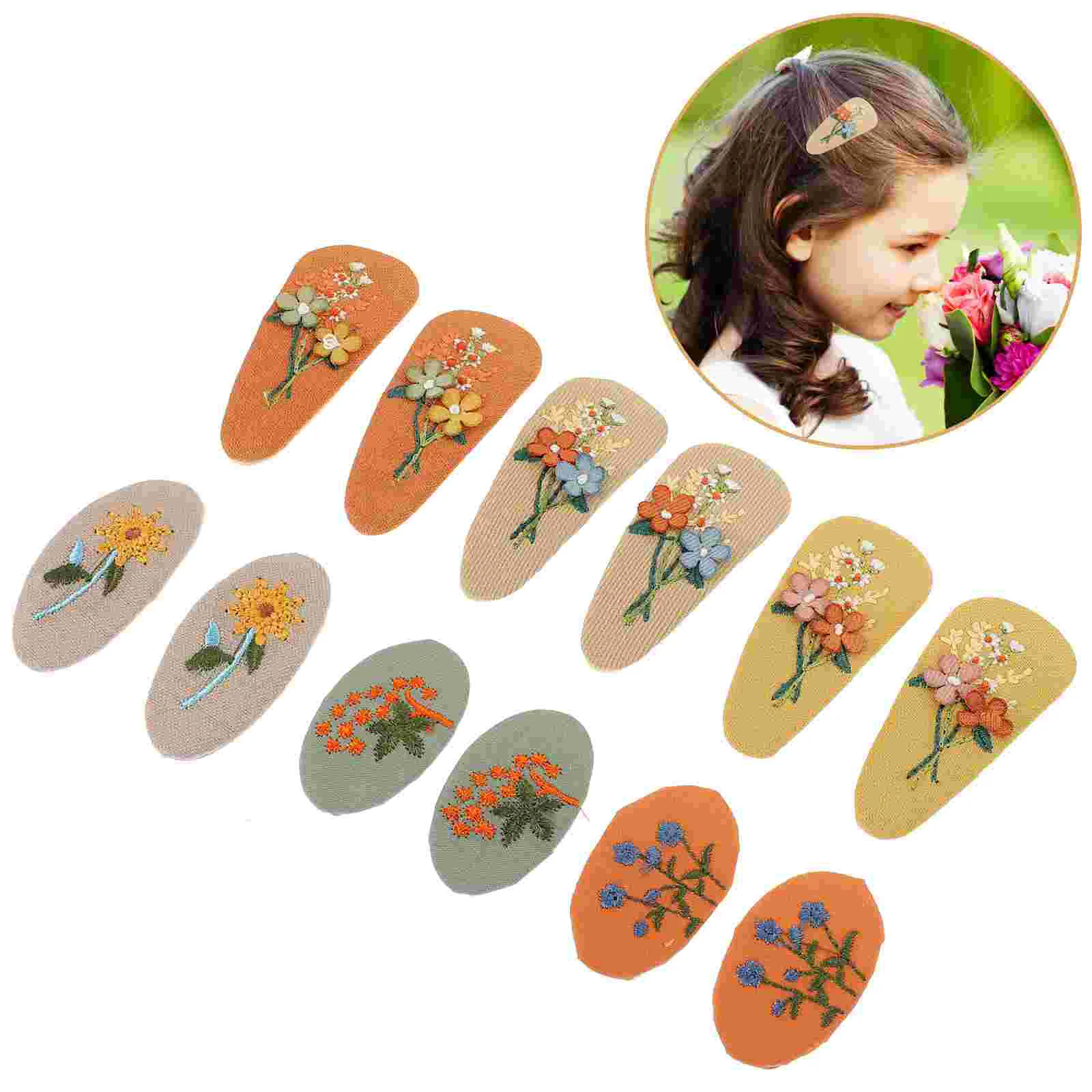 

6 Pairs Girls Hair Accessories Kids Hair Clips Kids Hair Accessories Girls Hair Clips Girls Hair Clips Kids