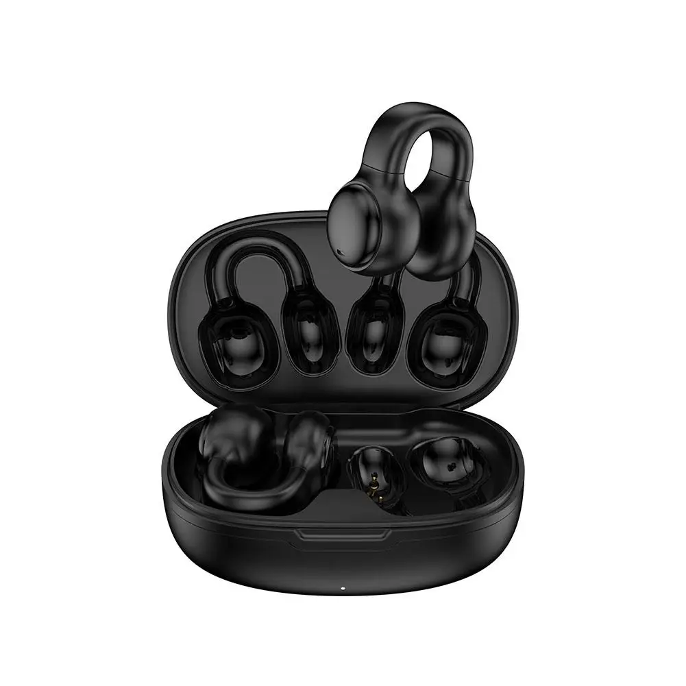 

M30 TWS Wireless Earphone Ear-Clip Headset Bluetooth-compatible 5.3 Noise Reduction Bone Conduction Headphone HiFi With Mic