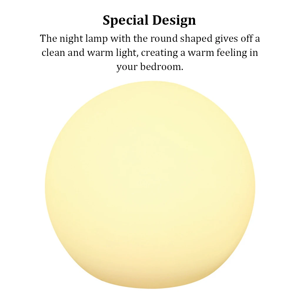 

LED Night Light Household Closets Lighting 16 Color Changing Wireless Setting Bedside Lamp Kids Breastfeeding Nursery