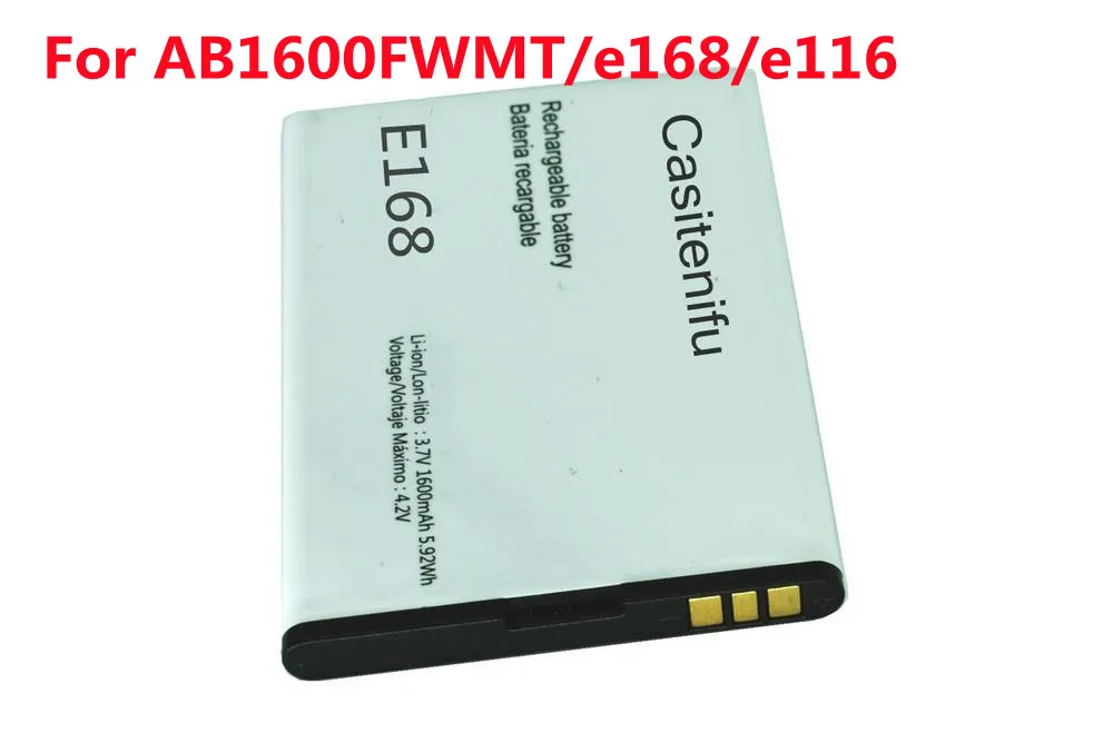 Новый аккумулятор E168 для сотового телефона philips E116 AB1600FWMF AB1600FWMT - купить по