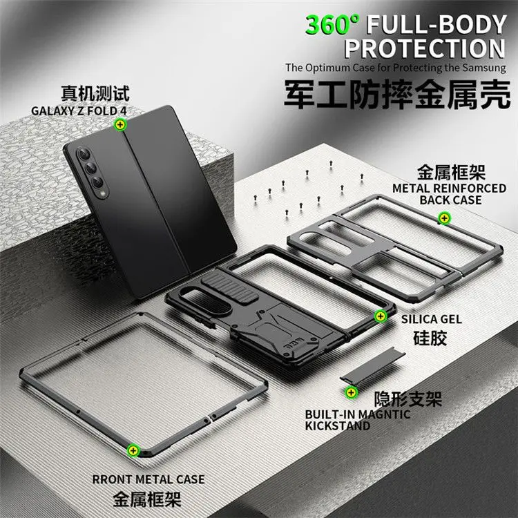 

For Samsung Galaxy Z Fold 4 Case For W23 Case For SM-F9360 SM-F936U Case