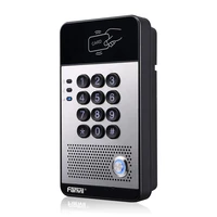 ip54 hd voice sip video door phone with ip video camera