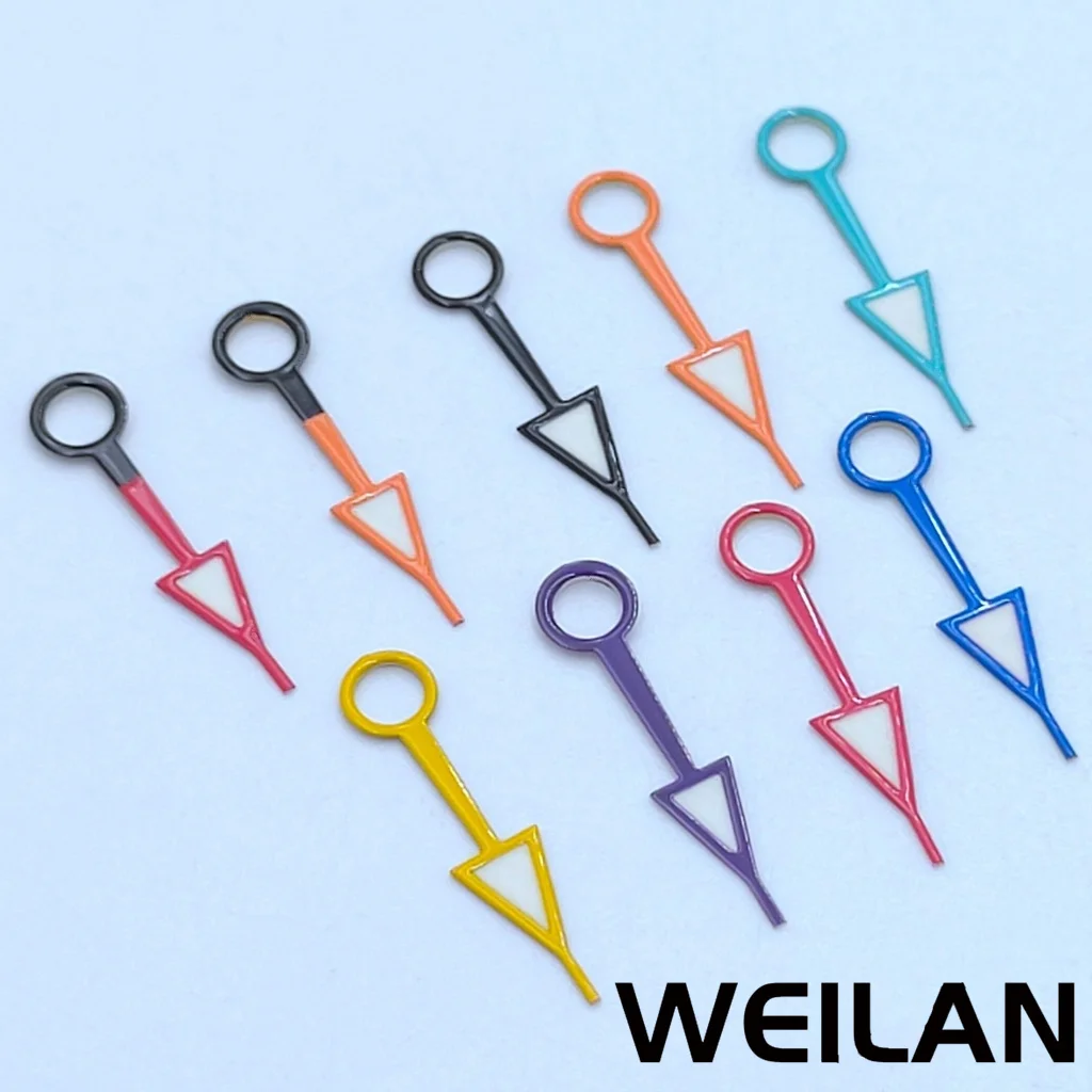 Набор Стрелок GMT NH34 12 5 Мм — Светящиеся Зеленые Стрелки Из Нержавеющей Стали Для