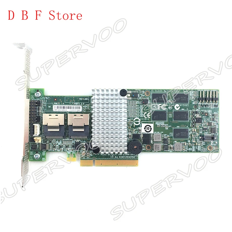 

SAS 9260-8I 8PORT 6GB SAS/SATA Pcie 2.0 512MB SAS RAID Controller