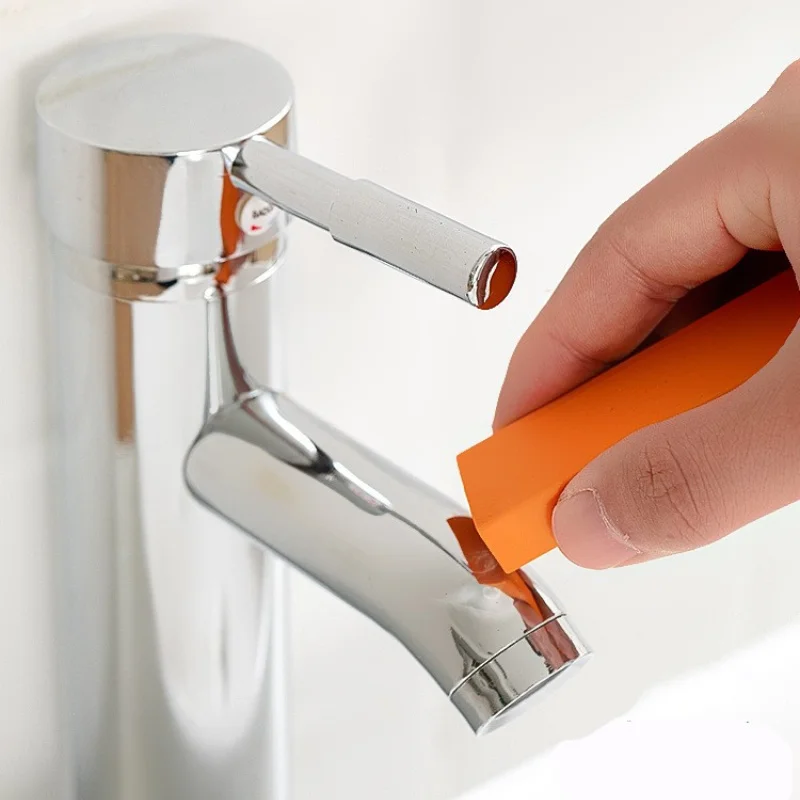 

Bathroom Glass Rust Remover Rubber Kitchen Cleaning Eraser Easy Limescale Eraser Household Bathroom Faucet Mirror Cleaning Tools