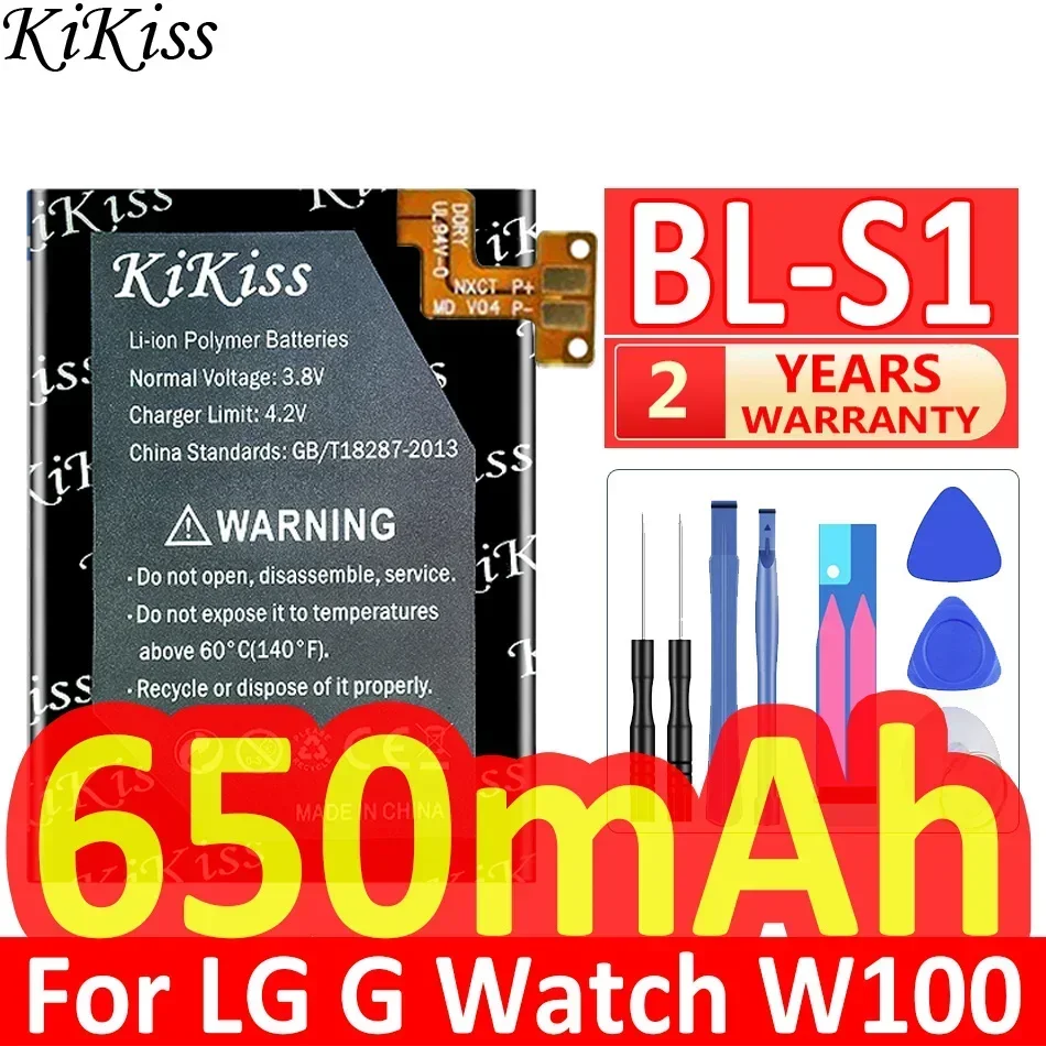 Аккумулятор BL-S3 BL-S6 BL-S4 Для LG G Watch R W110 W150 W100 W100KT W270/Urbane 2nd Edition LTE W200 W200A BL-S1 BL-S8