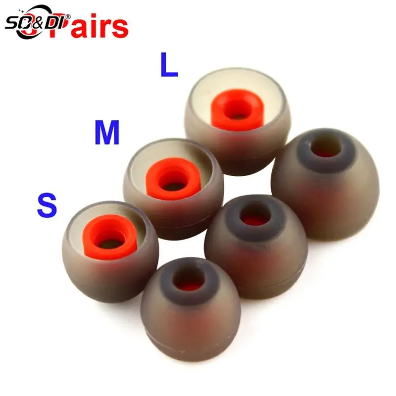 

3 пары (6 шт.) L M S вкладыши, наушники-вкладыши, наушники, силиконовые вкладыши/амбушюры/вкладыши для серии CX серии IE серии EX