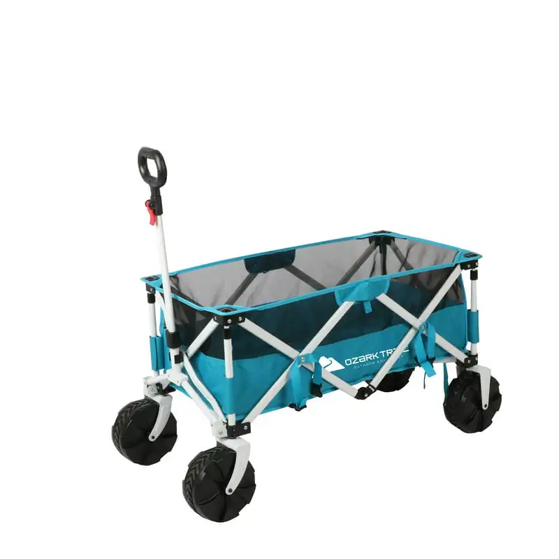 

Beach Wagon Cart, Outdoor and Camping, Blue, Adult