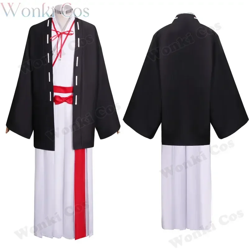 Аниме Jigokuraku Yamada Asaemon Sagiri Косплей Костюм Парик Fuchi Aza Toma Самурайское кимоно