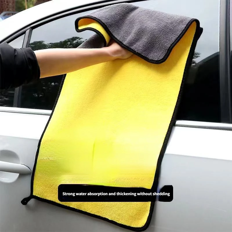 

Atsafepro Wipe Car Cloth Special Towel No Hair No Marks Car Glass Absorbent Rag Non Deerskin Towel Thickened Car Wash Towel