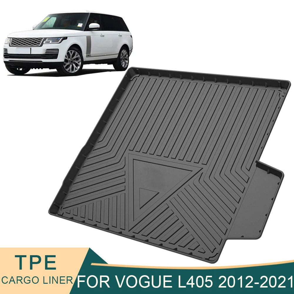 

For Range Rover Vogue L405 2012-2020 Car Cargo Liner All-Weather TPE Non-slip Trunk Mats Boot Tray Carpet Interior Accessories