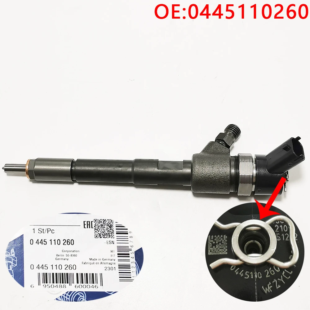 Для дизельного инжектора 0305bc0401n 0445110260 0445 110 260 для Mahindra Scorpio 2 6