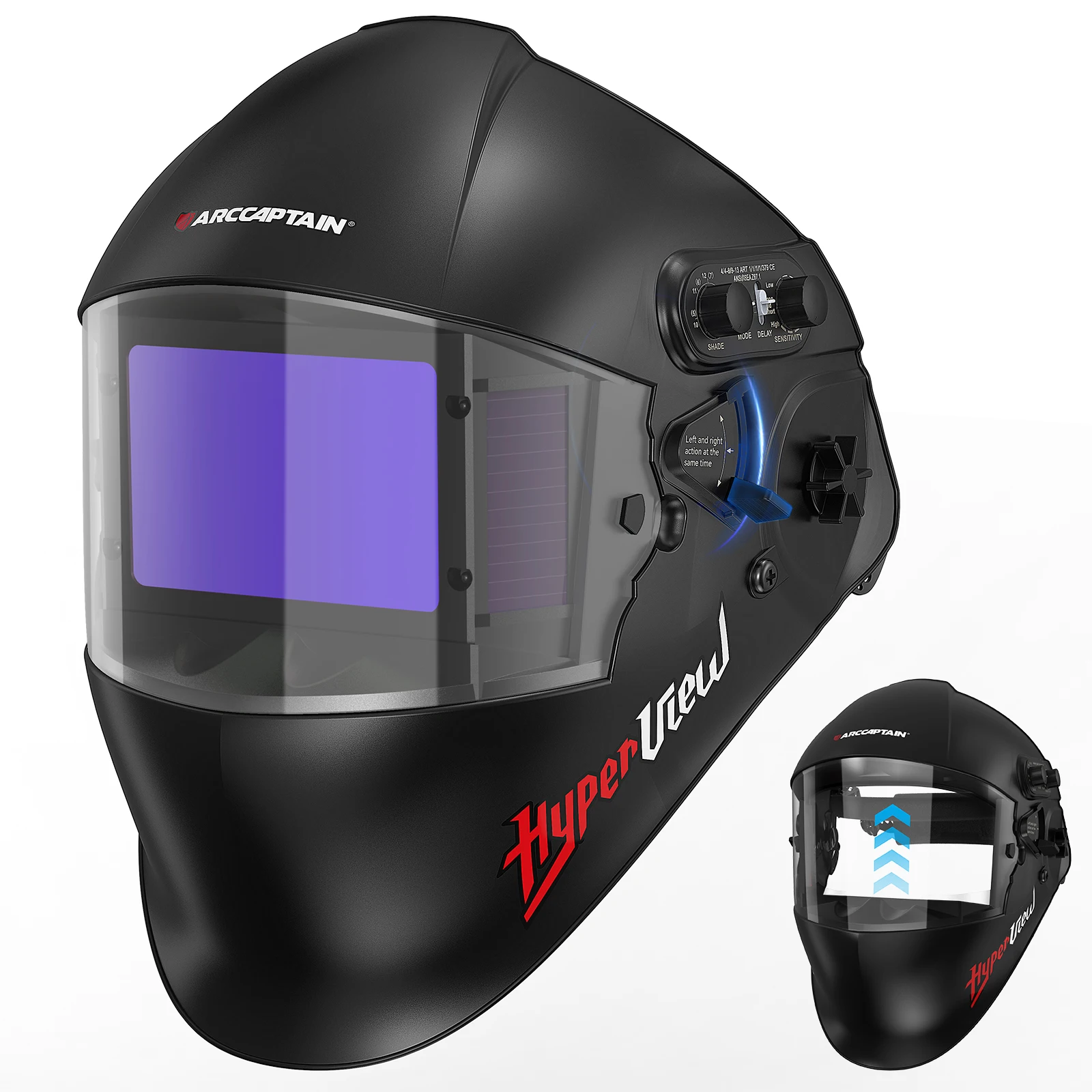 

ARCCAPTAIN Сварочный шлем с автоматическим затемнением