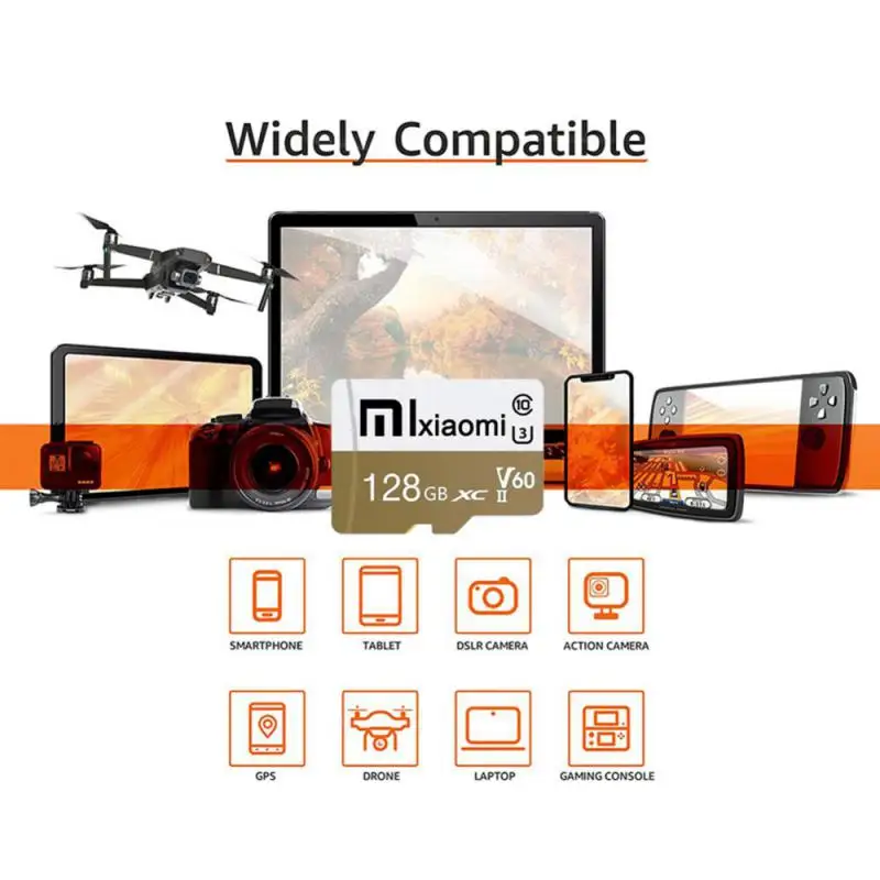 Карта памяти Xiaomi 2 ТБ Ultra 512 ГБ 256 SD/TF флэш-карта 128 SD-карта 1 TF-карта для телефона