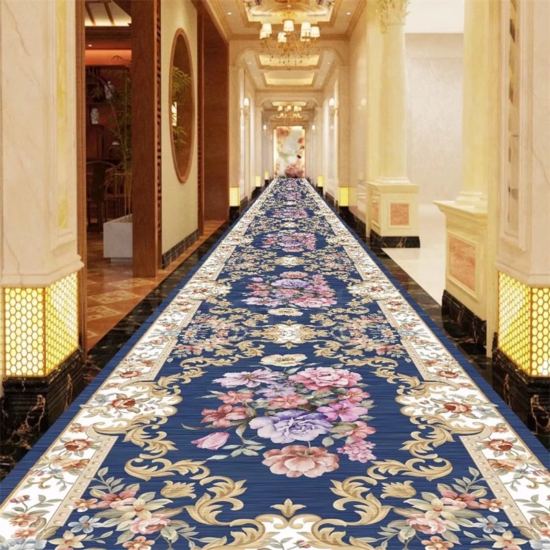 

Long Hallway Carpet Stair Rug For Wedding Aisle Carpets Corridor Party Runners Rug Hotel Ground Mat Living Room Home Decoration