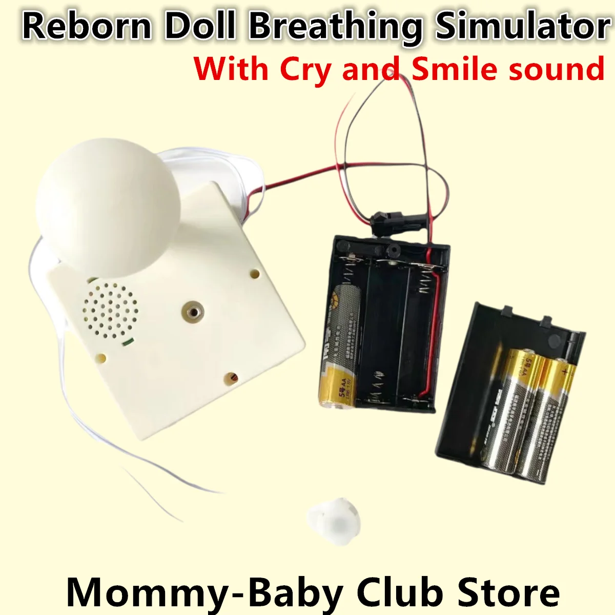 Новинка детский подарок симулятор дыхания со звуком плача и улыбки мягкая