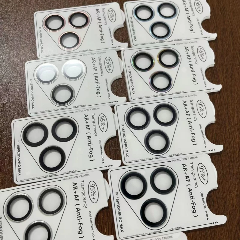 Metal Lens Rings For iPhone 16 Pro Max 16Plus 15 Anti Scratch Cover With Locator 16ProMax Camera Protector