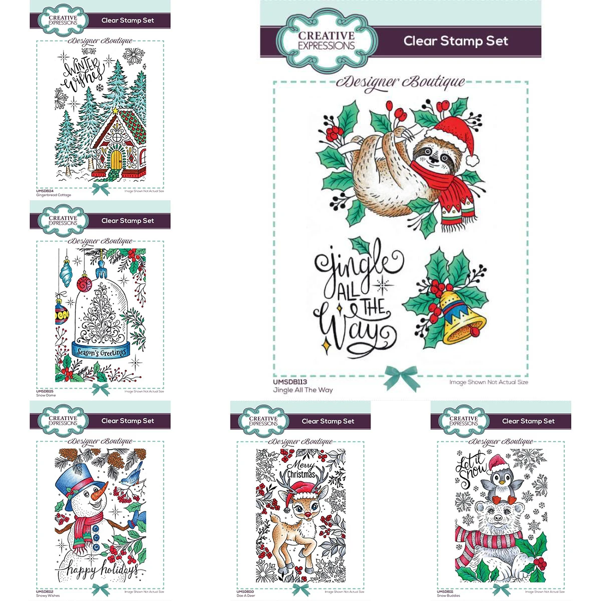 

New Arrival Christmas Koala Clear Stamps No Cutting Dies for Scrapbooking Animal Paper Cards Embossing Craft Photo Album Stamp