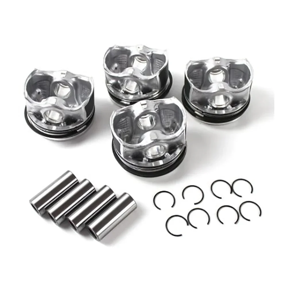 Фото Pop Engine EA888 Поршни и кольца 82,5 мм STD Комплект для Audi A3 A4 Q5 TT VW Skoda Seat GTI 2,0 TSI 06H107065AM 06H107099AM 06H107065 №1