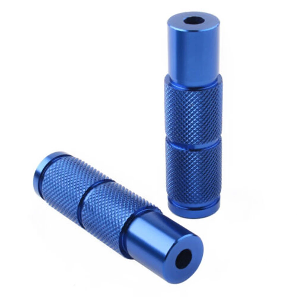 

Pegs Pedal Foot Pedal Replacements Right 1 Pair 8MM Accessories Aluminum Billet Blue CNC Machined Left Outdoor