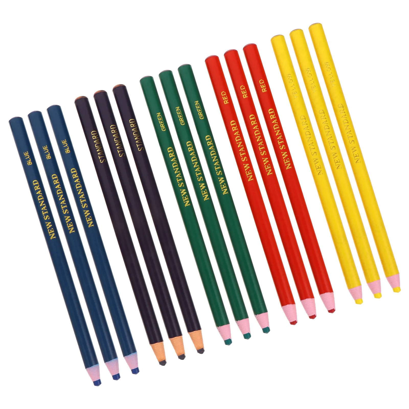 

Creative Building Block Pull Crayons Kids Colouring Pens Peel-Off Grease