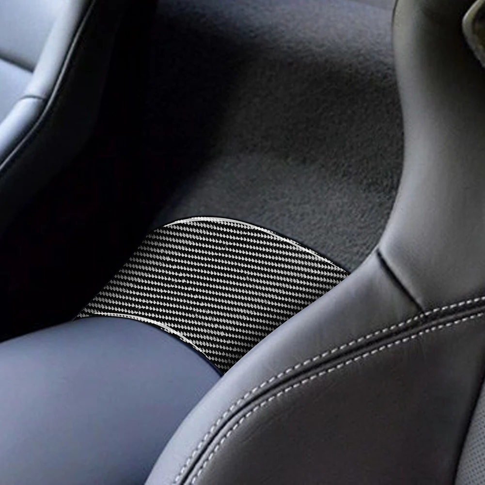 

1PC Carbon Fiber Rear Center Cover Decoration Trim For Chevrolet For Corvette C7 2014-19 Shift Levers Interior Car Accessories