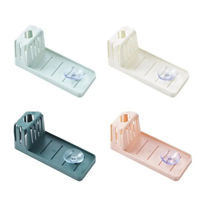 

Suction Cup Rack Sponge Steel Wire Ball Scouring Pad Storage Soap Sponge Holder Sink Drain Rack Basket Kitchen Organization Tool