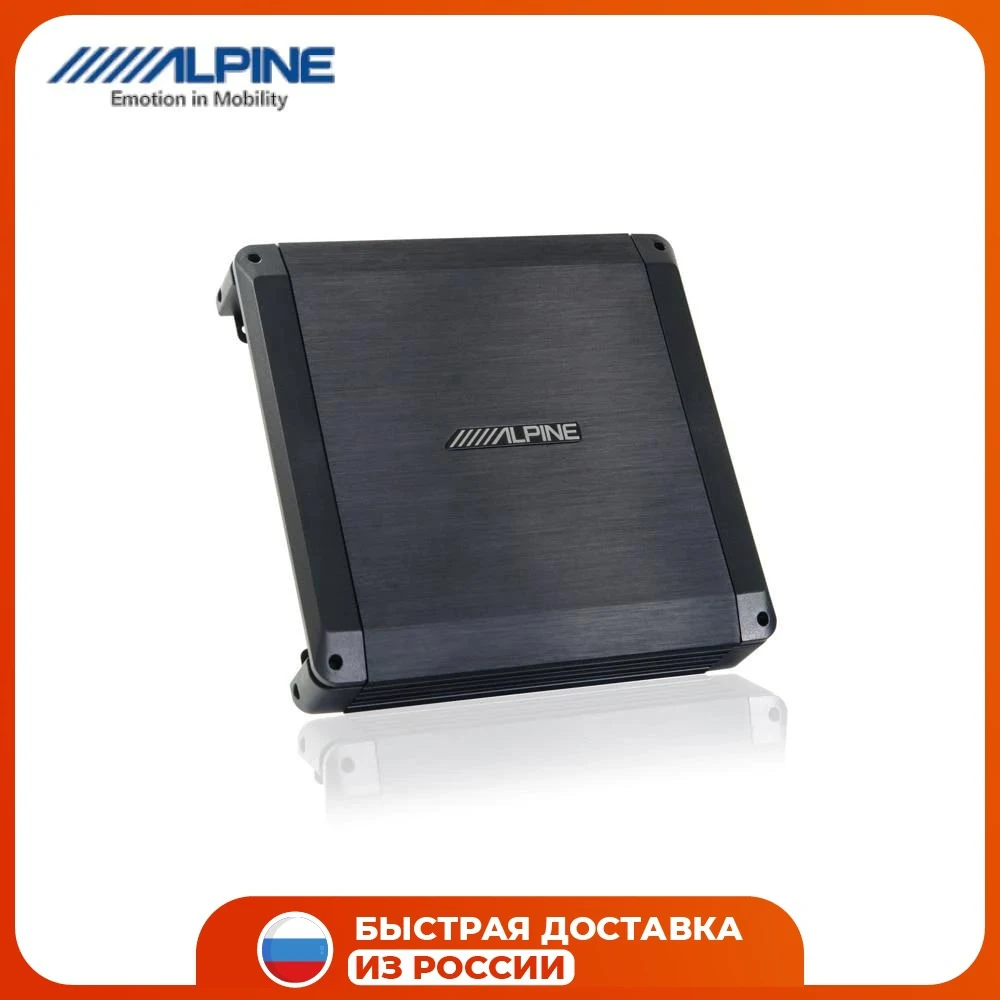 Car 2-channel amplifier ALPINE BBX-T600 High power Class D amplifiers Bass Equalizer compact Cars sound audio components for auto parts electronics |