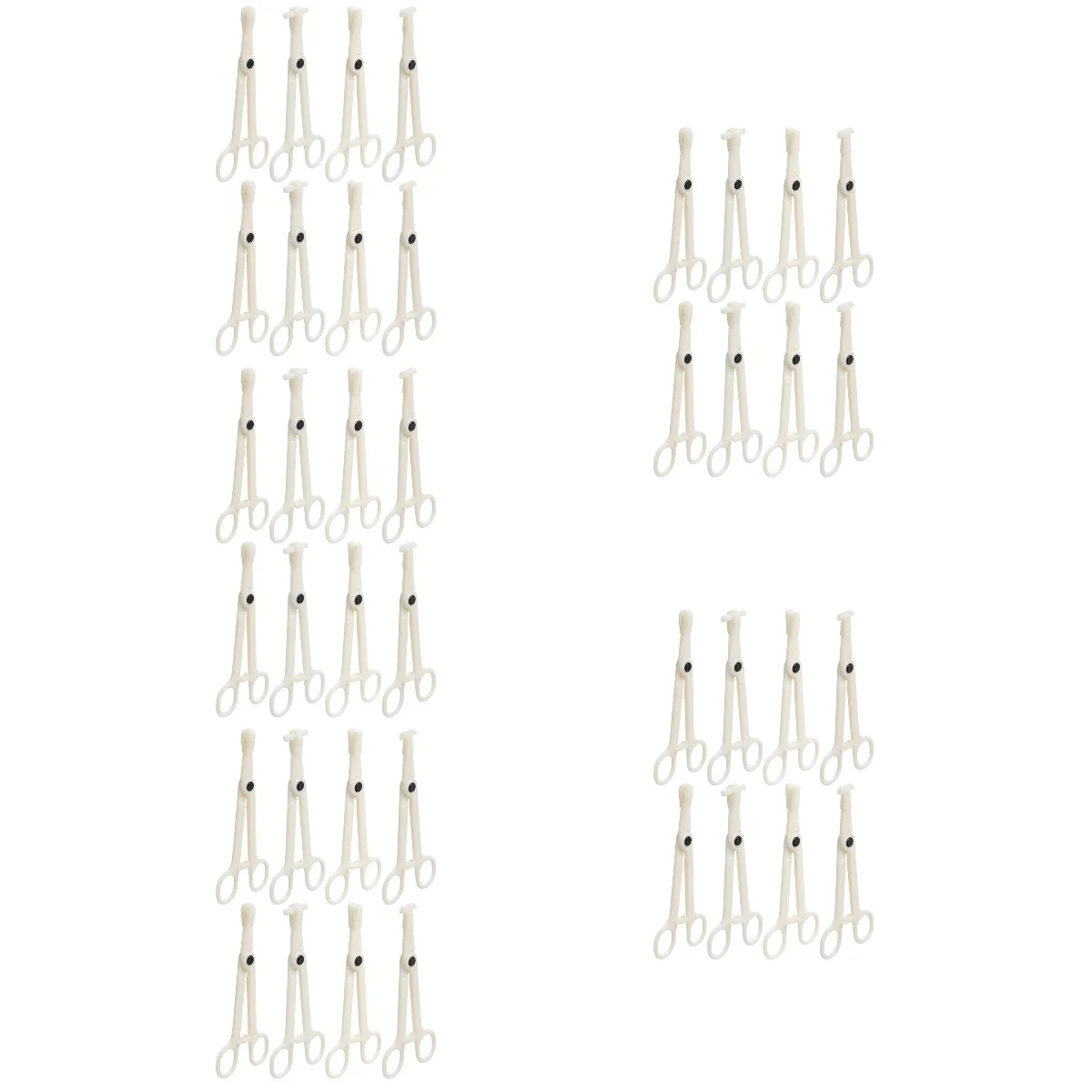 

40 шт., пластиковые Клещи для носа