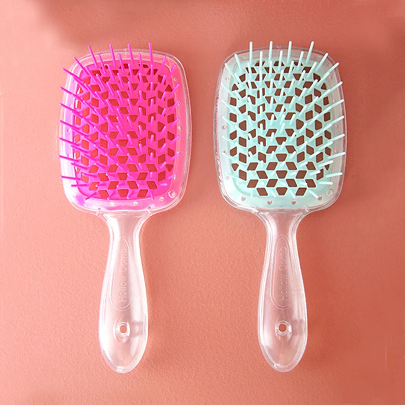 

1pcs Wide Teeth Air Cushion Combs Women Scalp Massage Comb Hair Brush Hollowing Out Home Salon DIY Hairdressing Tool