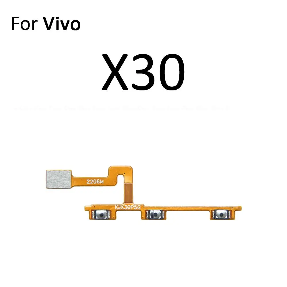 Кнопка громкости переключатель включения и выключения гибкий кабель для Vivo X30 X27