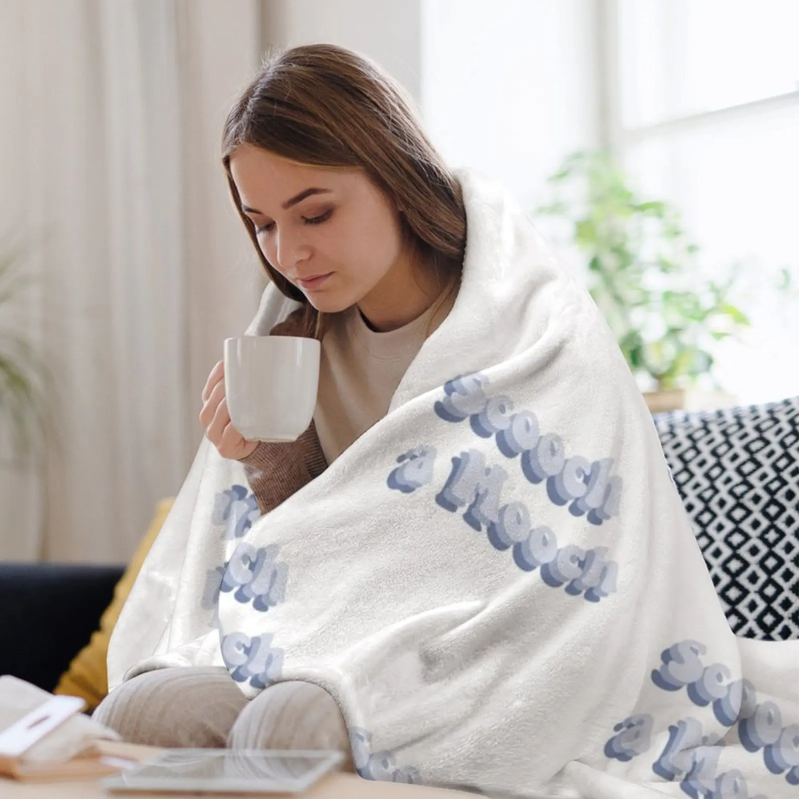 Одеяло Scooch a Mooch одеяла для диванов одеяло рождественские украшения