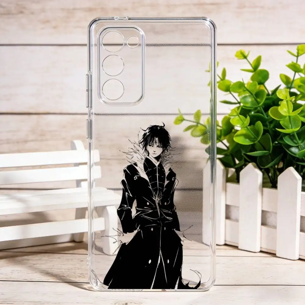 Фото Чехол для телефона Chrollo Lucilfer Phantom Troupe Hunter Hunter для Samsung Galaxy S24 S25 S23 S22 S21, прозрачный чехол-накладка №2