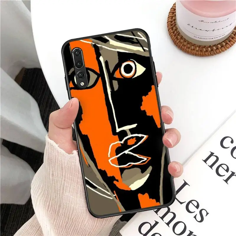 Picasso abstract Art painting Phone Case for Huawei P30 40 20 10 8 9 lite pro plus Psmart2019