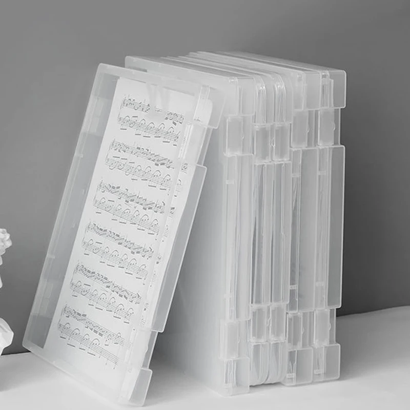 Прозрачная фотобумага A4 для документов, тестовая бумага большой емкости, коробка для хранения, школьные и офисные канцелярские принадлежности