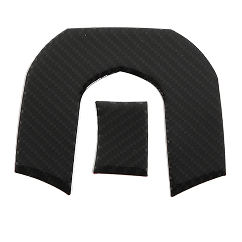 

Carbon Fiber Car Steering Wheel Decoration Cover Trim Stickers For Dodge RAM 2010-2015 Interior Accessories
